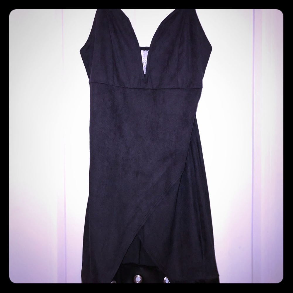 Spaghetti strap long tank